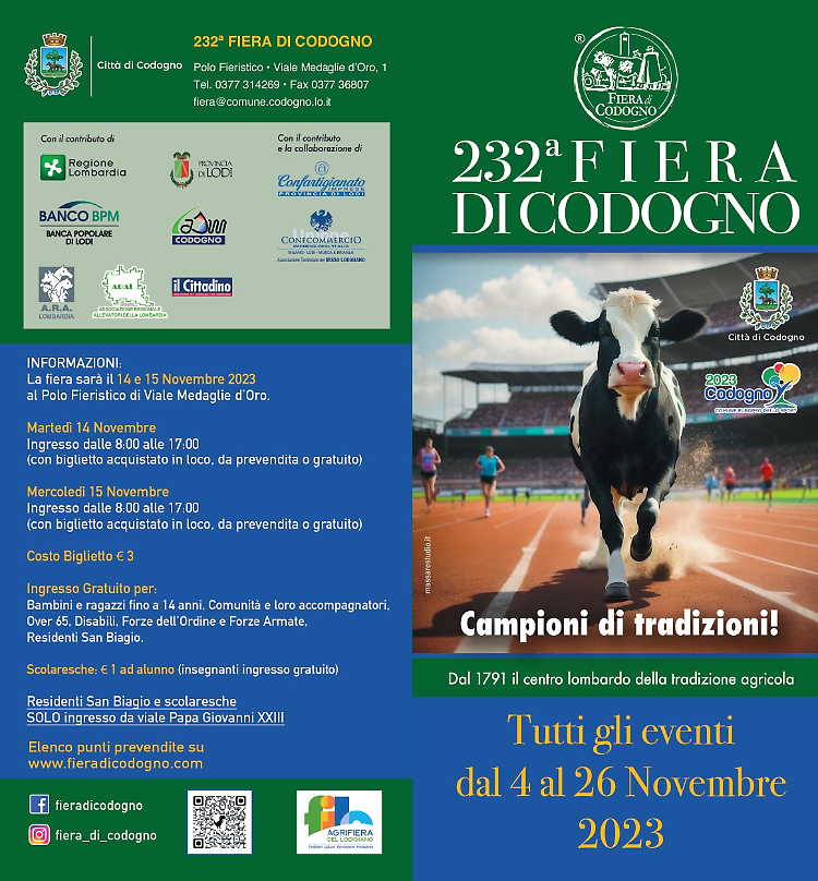Nuova edizione della Fiera di Codogno 