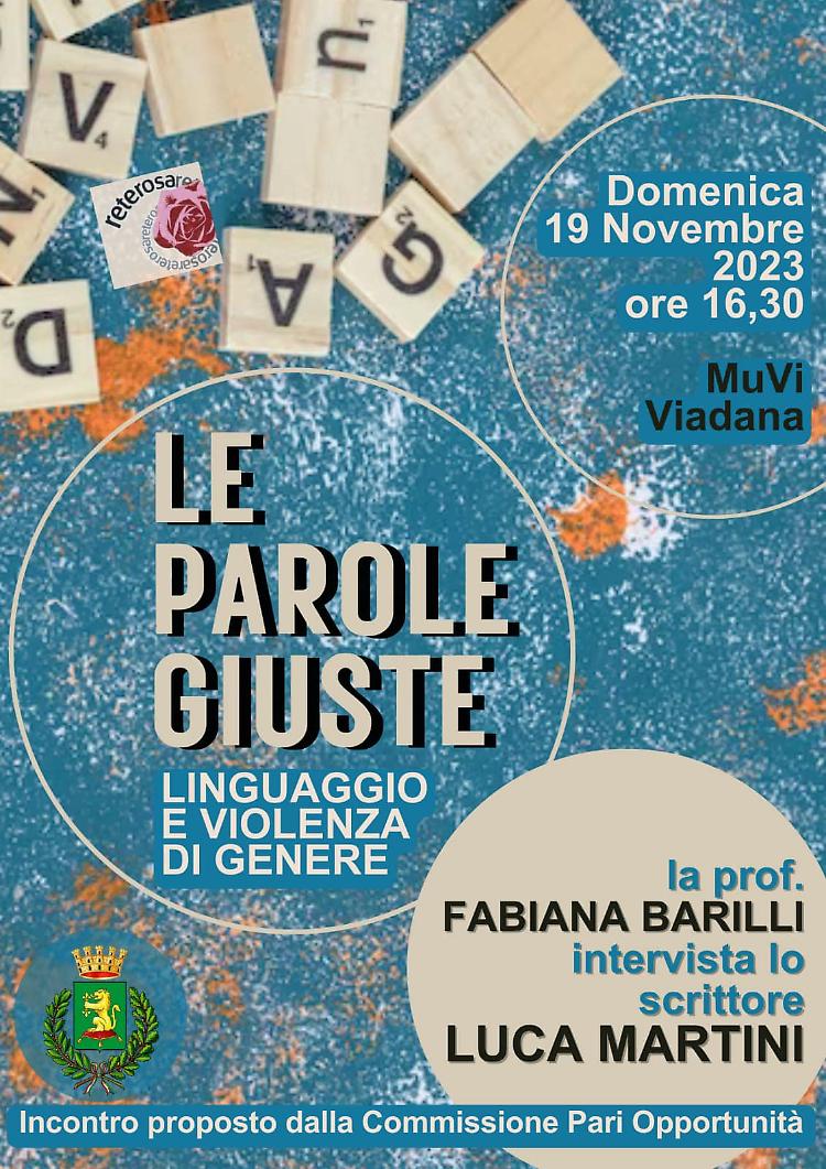Incontro "Le parole giuste"