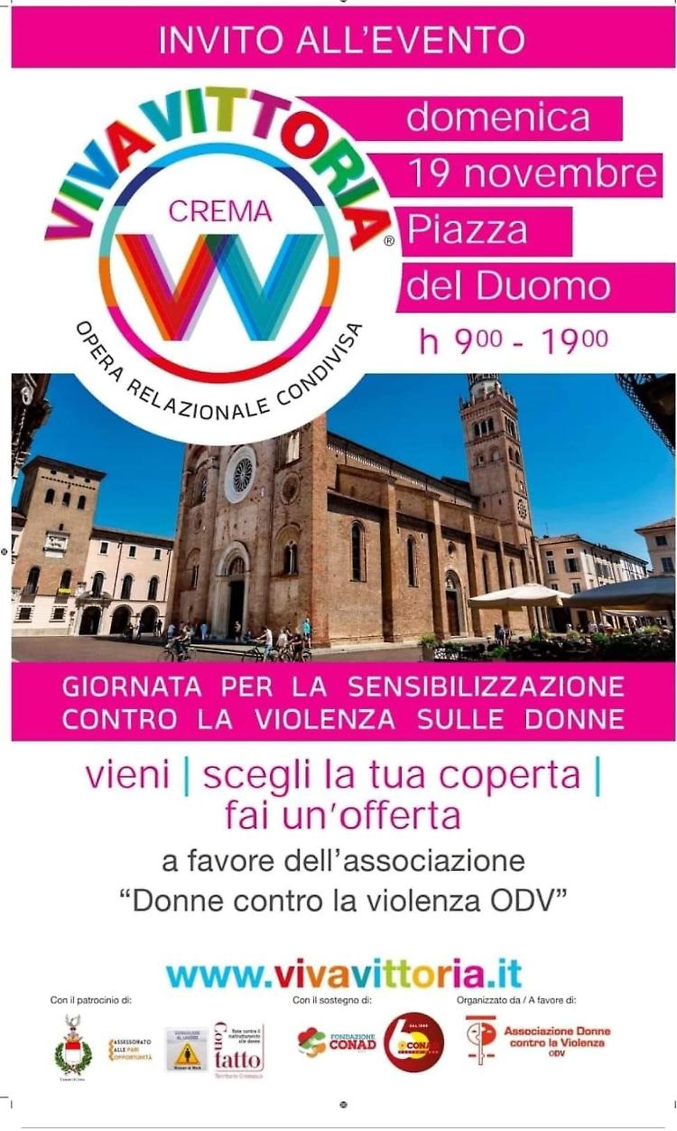 "Viva Vittoria": una coperta per dire no alla violenza sulle donne