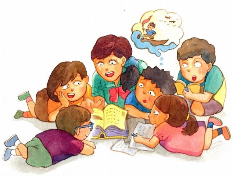 Letture animate per bambini ''Tam Tam in-book''