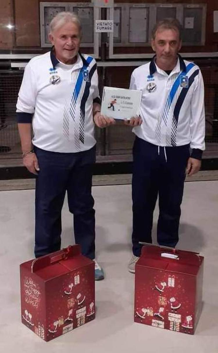 Bocce: trionfo per Grazioli e Passeri
