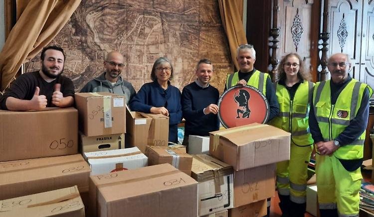 Alluvione, 27mila libri alla Biblioteca Comunale Manfrediana di Faenza
