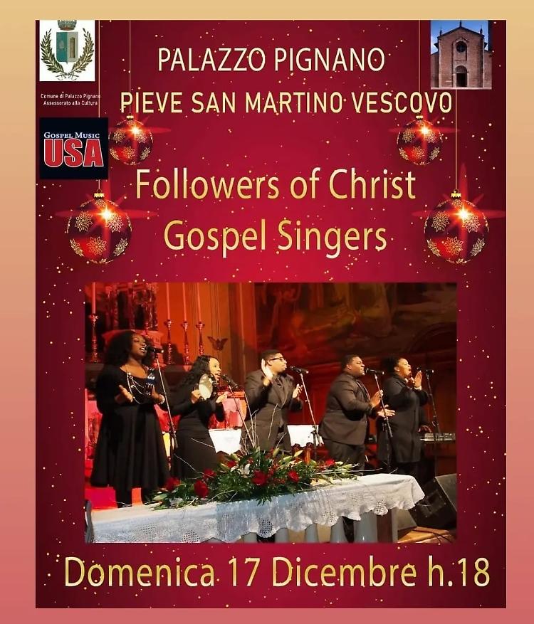 In concerto il coro "Followers of Christ" 