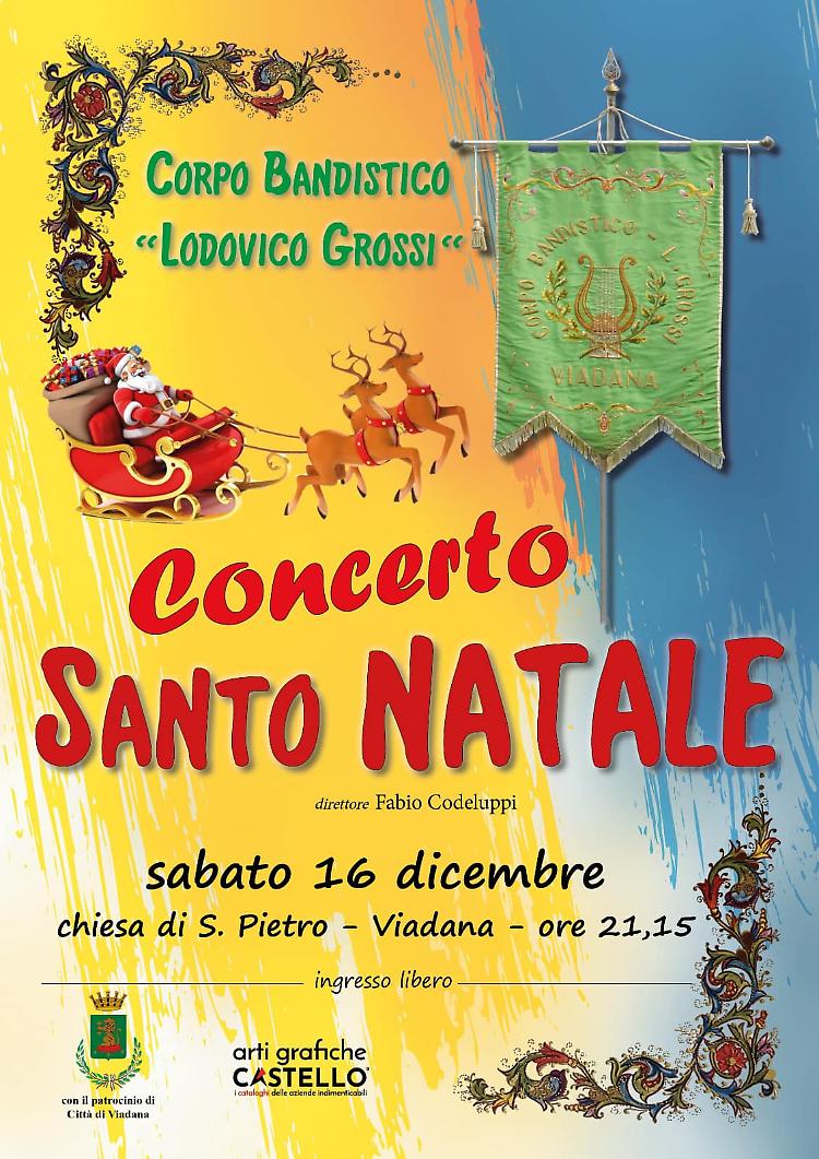 Concerto del S. Natale del Corpo Bandistico Lodovico Grossi