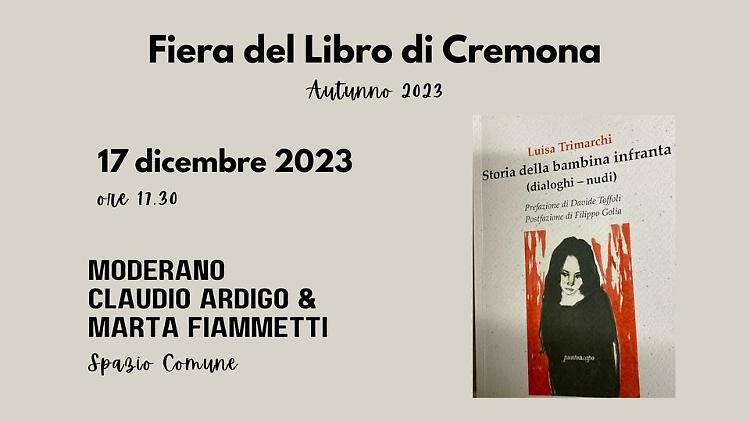 Presentazione di "Storia della bambina infranta" di Luisa Trimarchi