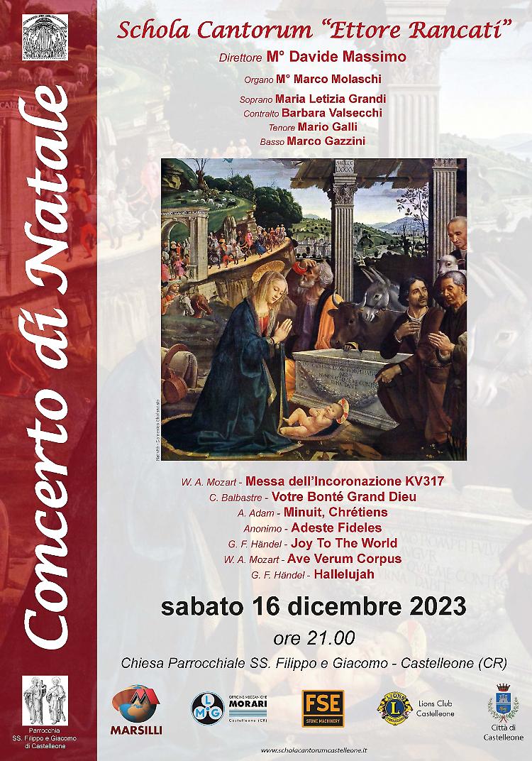 Concerto di Natale della Schola Cantorum “Ettore Rancati”