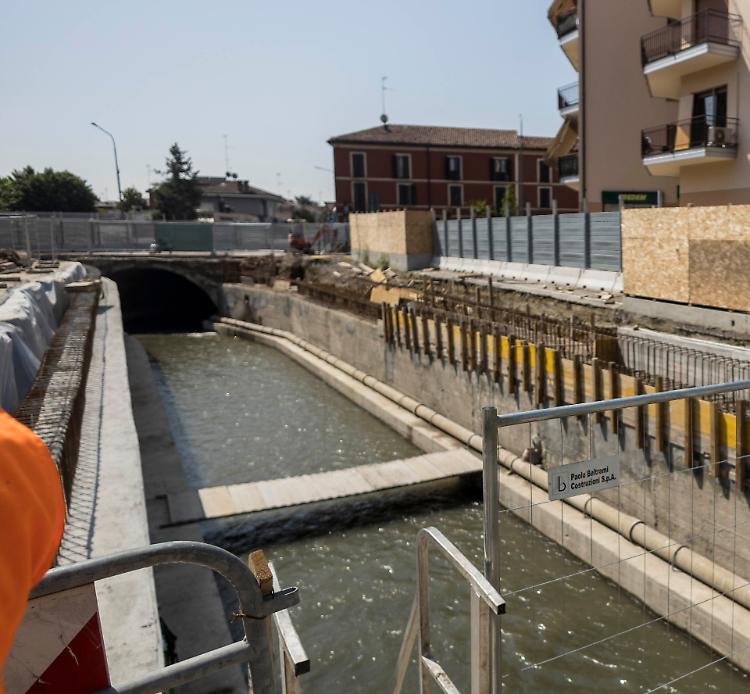 Via dell'Annona, un tratto del Cavo Cerca resterà scoperto