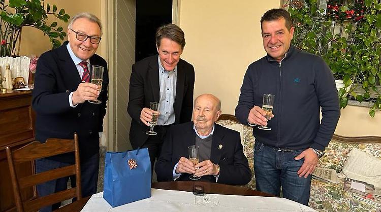 I 101 anni di Mondini, decano degli allevatori e imprenditori agricoli cremonesi