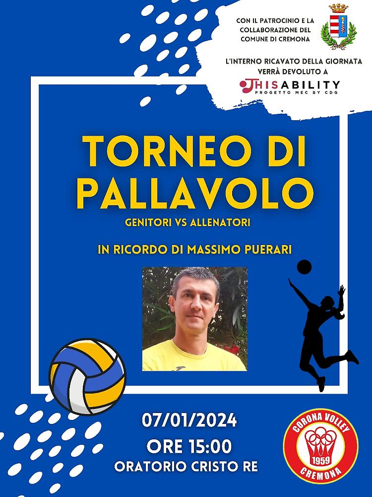  A Cristo Re, pallavolo solidale nel ricordo di Massimo Puerari