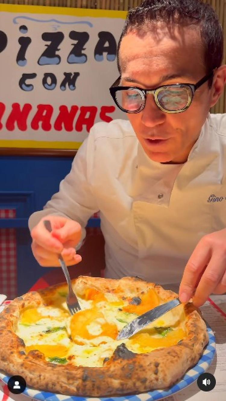 Gino Sorbillo lancia la pizza all'ananas e il web si scatena