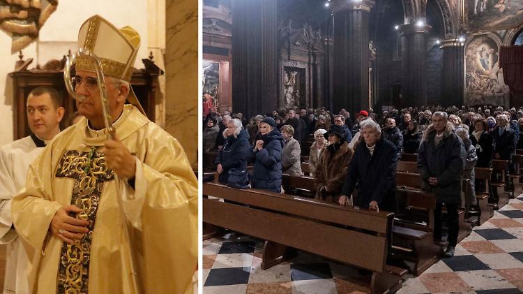 Le cerimonie con il vescovo Napolioni: «Carità e speranza più forti dei peccati»