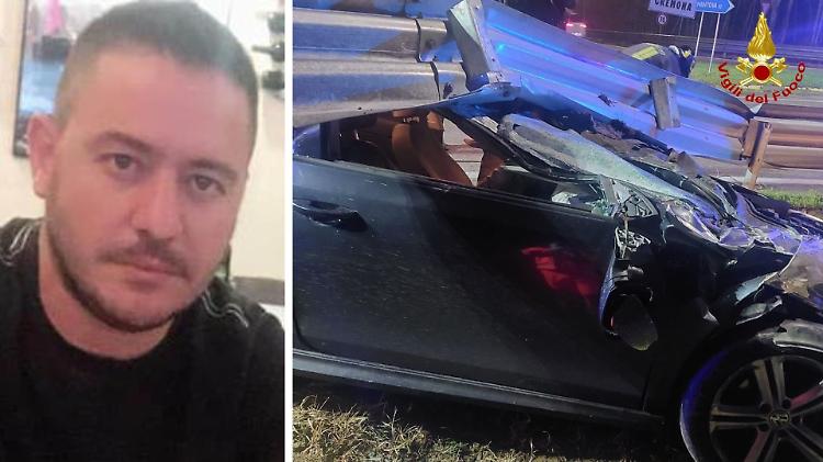 Schianto contro un guardrail, muore un 38enne