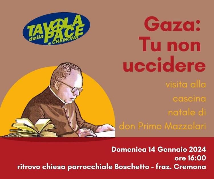 Visita alla cascina natale di don Primo Mazzolari