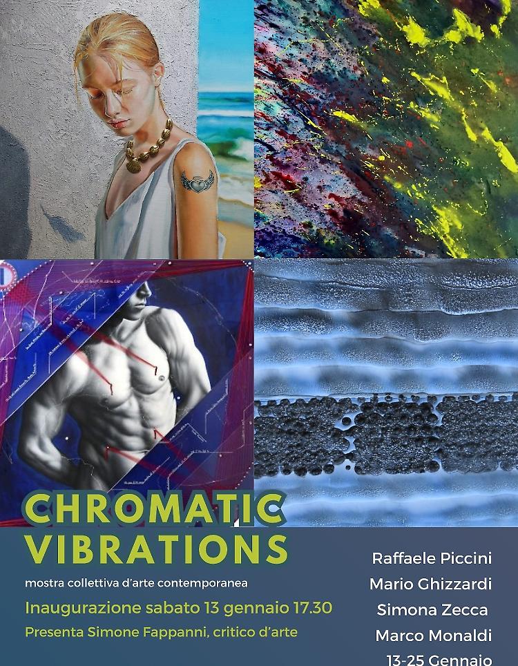 "Chromatic vibrations", inaugurazione e allestimento nella sede dell'Adafa