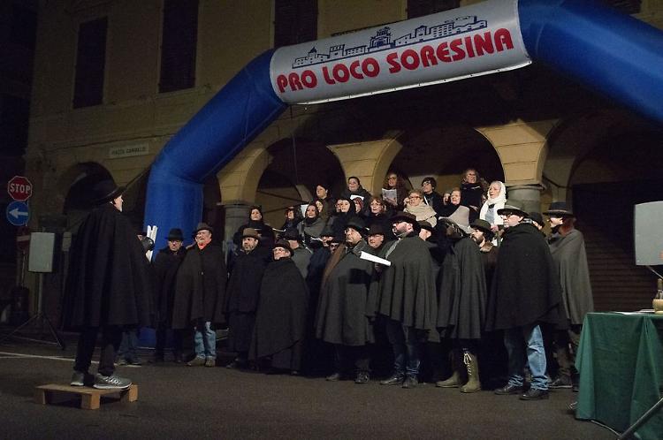 I canti della merla presso il rione Santa Croce