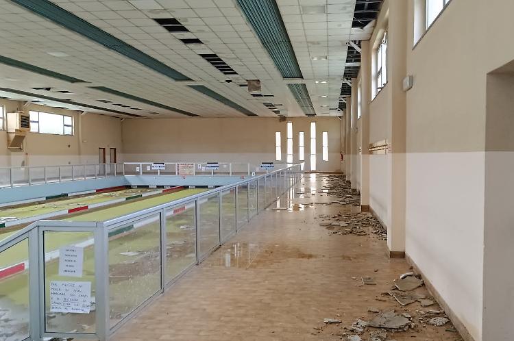 Bocciodromo, il custode: «Al freddo, non posso accendere»
