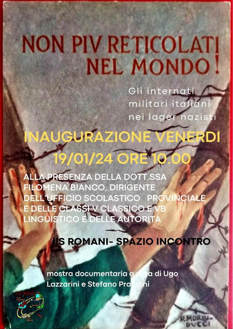 Inaugurazione mostra: Non più reticolati nel mondo