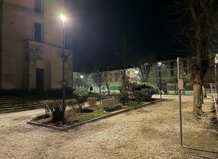 Splende la luce ai Giardini 8 Marzo