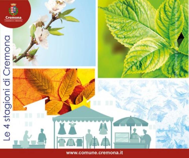 'Le 4 stagioni di Cremona': mercatini del naturale