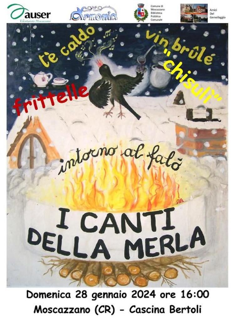 I Canti della Merla intorno al falò