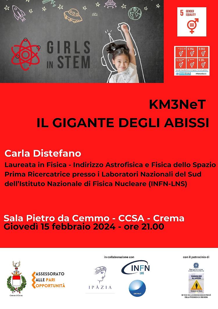 KM3NeT: il Gigante degli Abissi - Progetto Girls in STEM