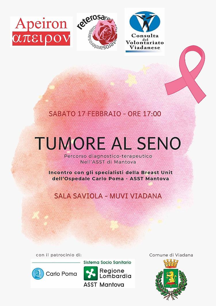 Conferenza "Tumore al seno - Percorso dignostico-terapico" 