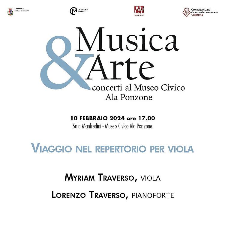 Concerto "Viaggio nel repertorio per viola"