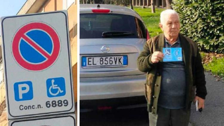 «Il mio posteggio per disabili sempre occupato, non c'è rispetto»