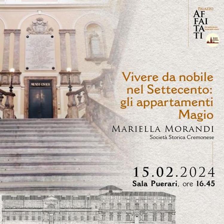Vivere da nobile nel Settecento: gli appartamenti Magio