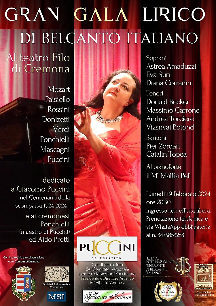 Gran gala lirico di Belcanto Italiano con il duo Amaduzzi Peli