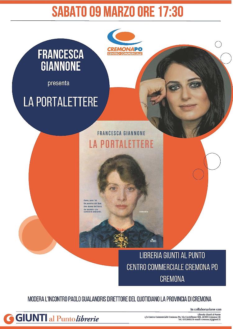 Francesca Giannone presenta "La portalettere"