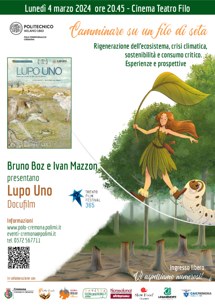 Docufilm "Lupo Uno" Bruno Boz e Ivan Mazzon