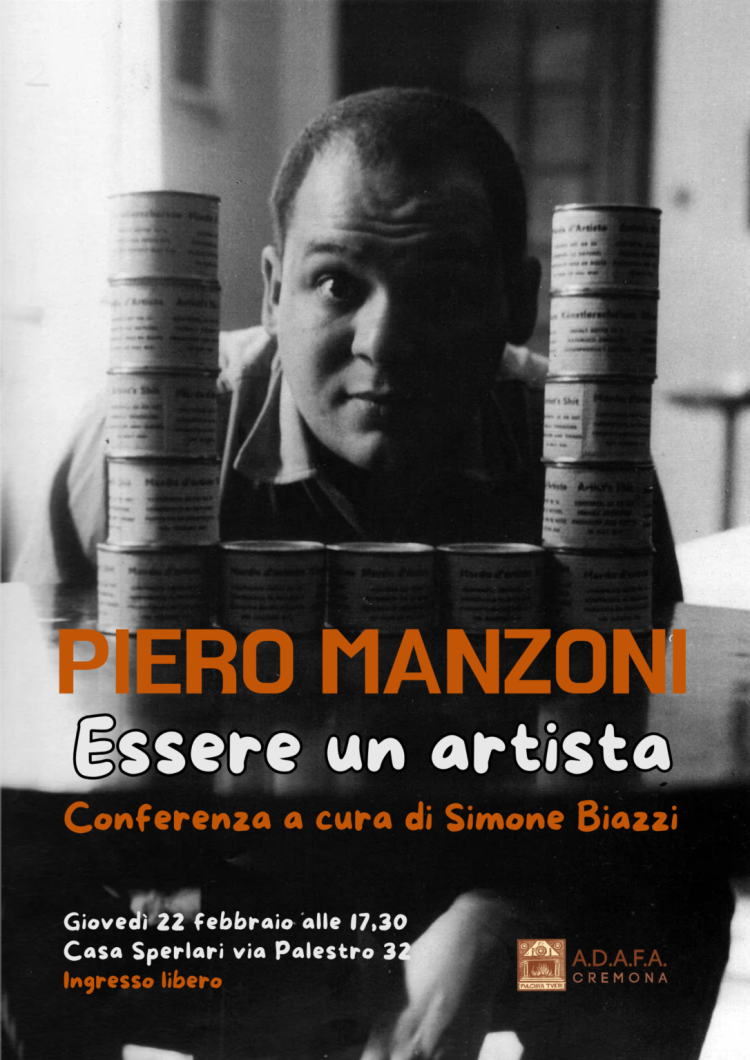 Piero Manzoni, essere artista. Conferenza