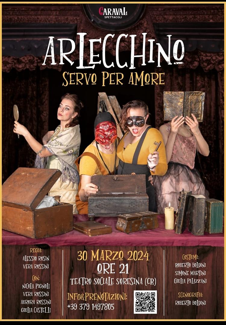 "Arlecchino servo per amore" di Caraval Spettacoli