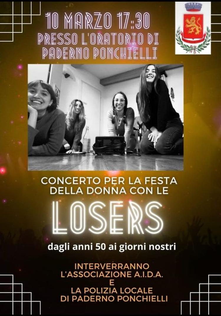Concerto per la Festa della Donna con le Losers