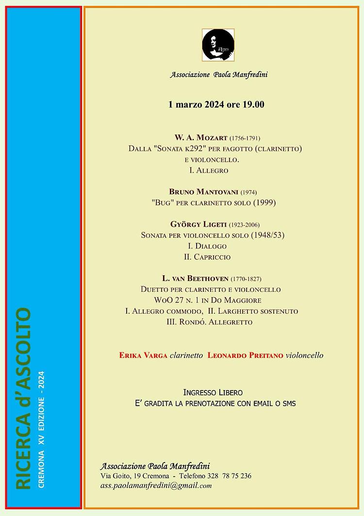 Ricerca d'ascolto: dalla tradizione al repertorio moderno