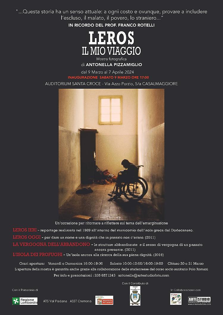Mostra fotografica Leros – Il mio viaggio, di Antonella Pizzamiglio
