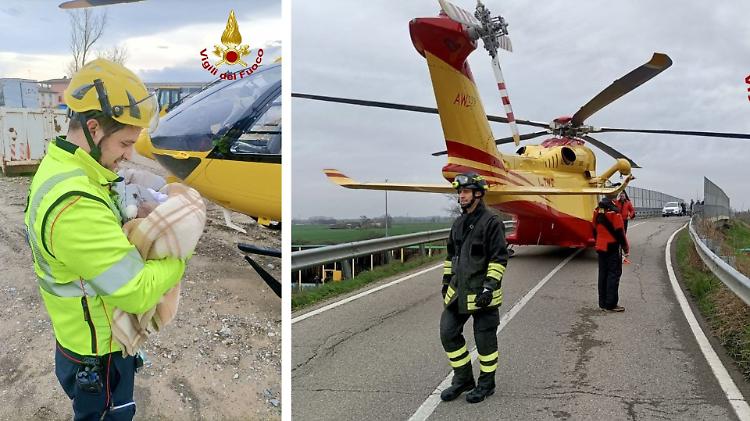 Incidente in A21: famiglia ricoverata ma fuori pericolo, il neonato sta meglio