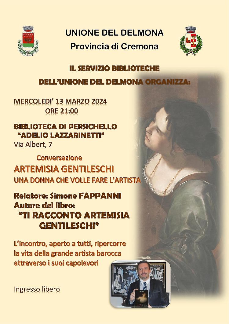 Conversazione su Artemisia Gentileschi con Simone Fappanni