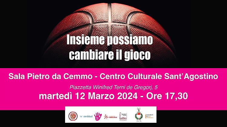 Incontro "Insieme possiamo cambiare il gioco"