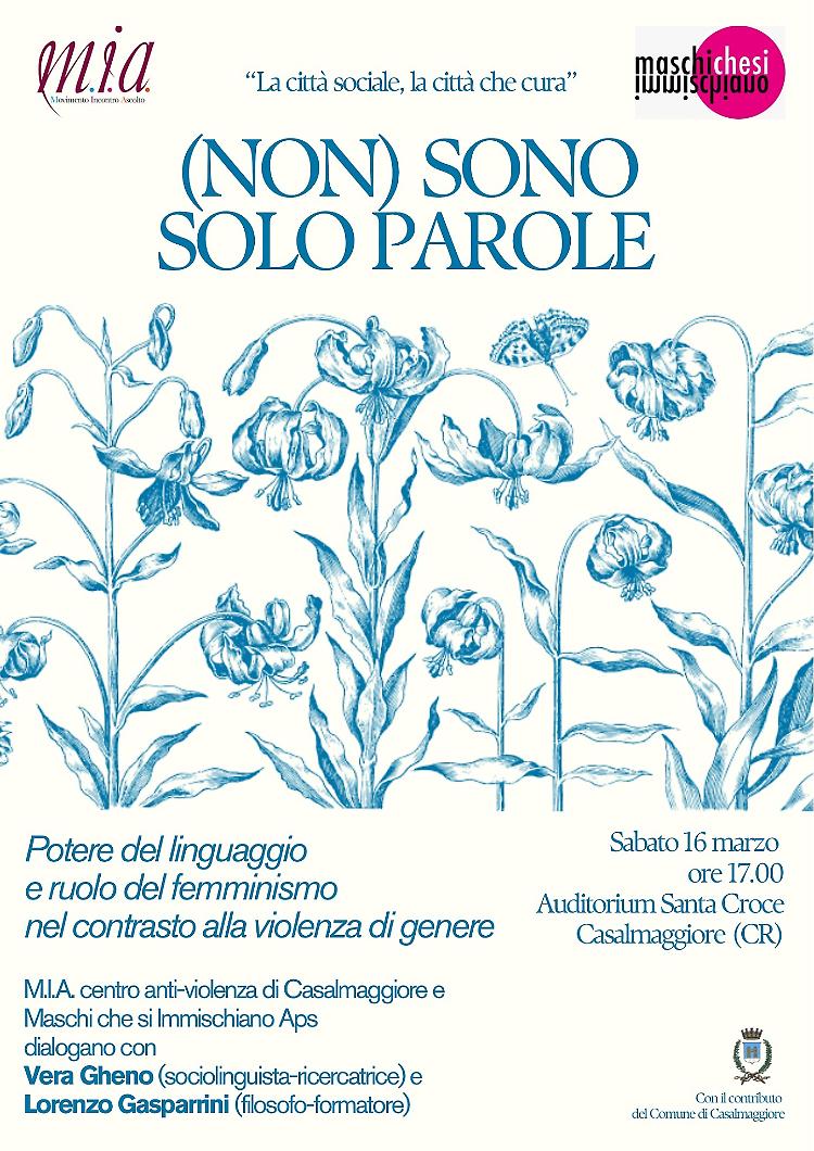 (Non) Sono solo parole - Contrasto alla violenza di genere