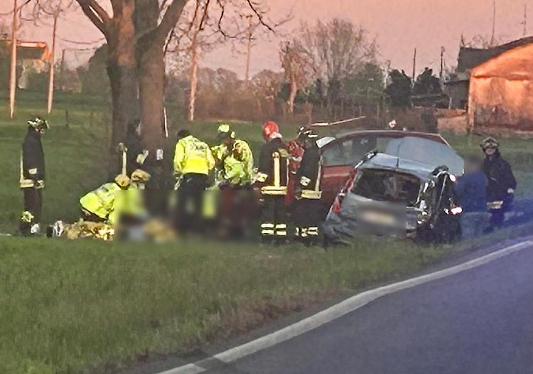 Grave schianto sulla provinciale all’altezza di Muradolo