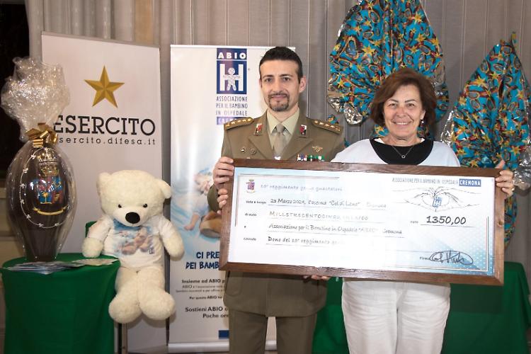 Il 10° Reggimento con l'Abio: raccolta fondi per i bambini ospedalizzati