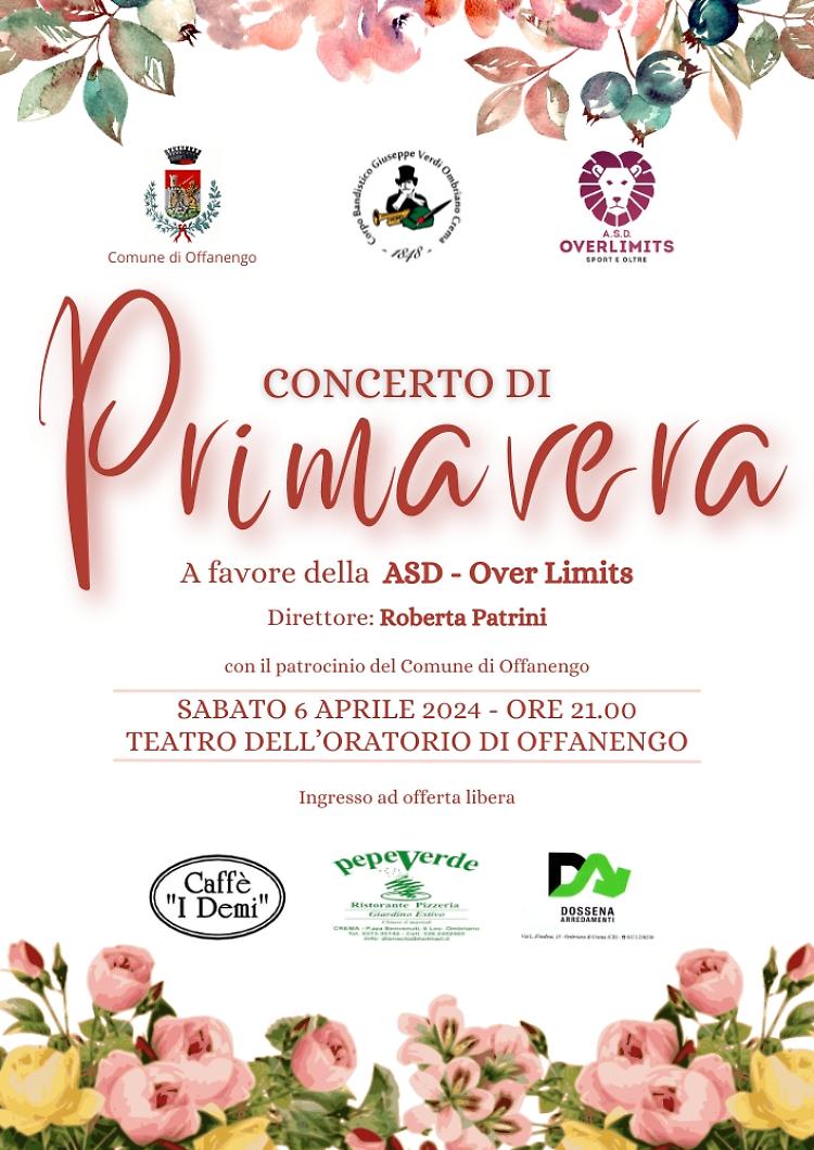 "Concerto di Primavera" Corpo Bandistico "G. Verdi" di Ombriano 