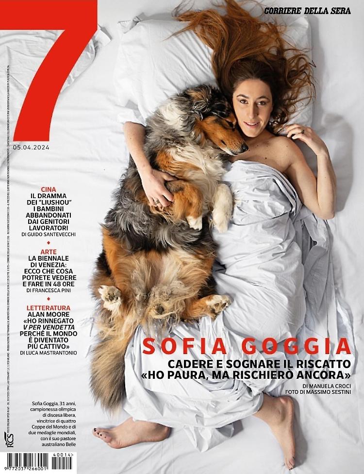 Sofia Goggia su Sette, un errore del fotoritocco scatena il web