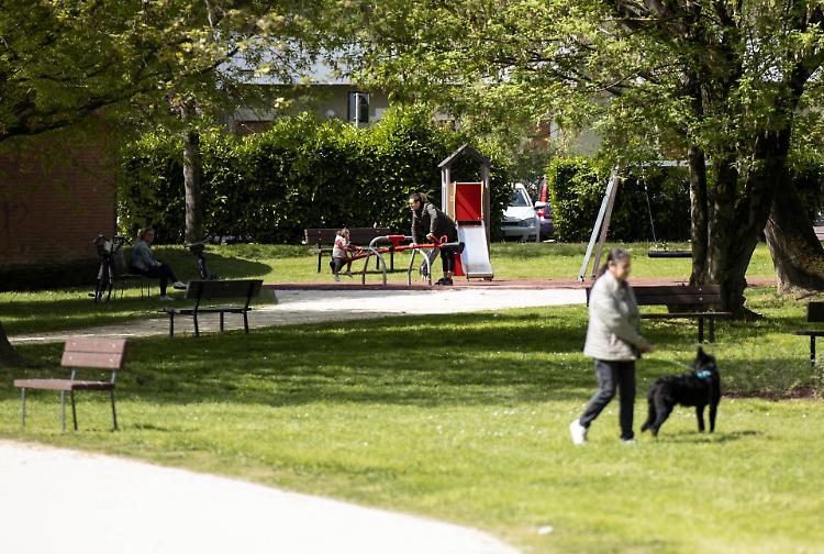 Il Parco Tognazzi rimesso a nuovo e riaperto