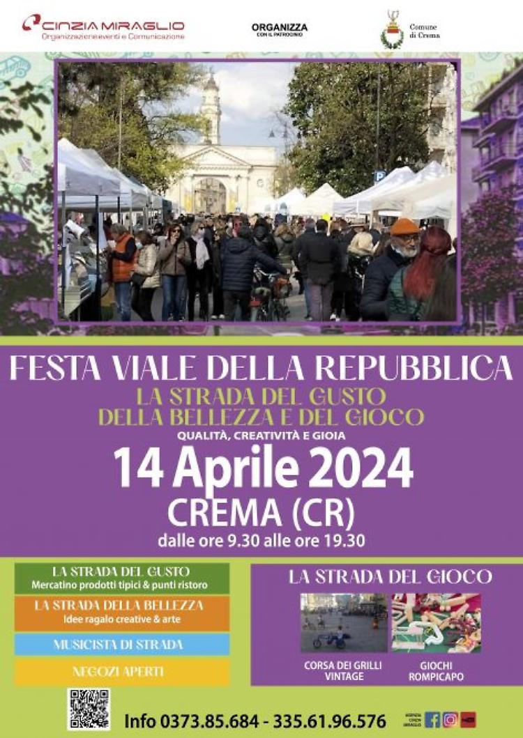 Festa di Viale Repubblica - Le strade del gusto, della bellezza e del gioco