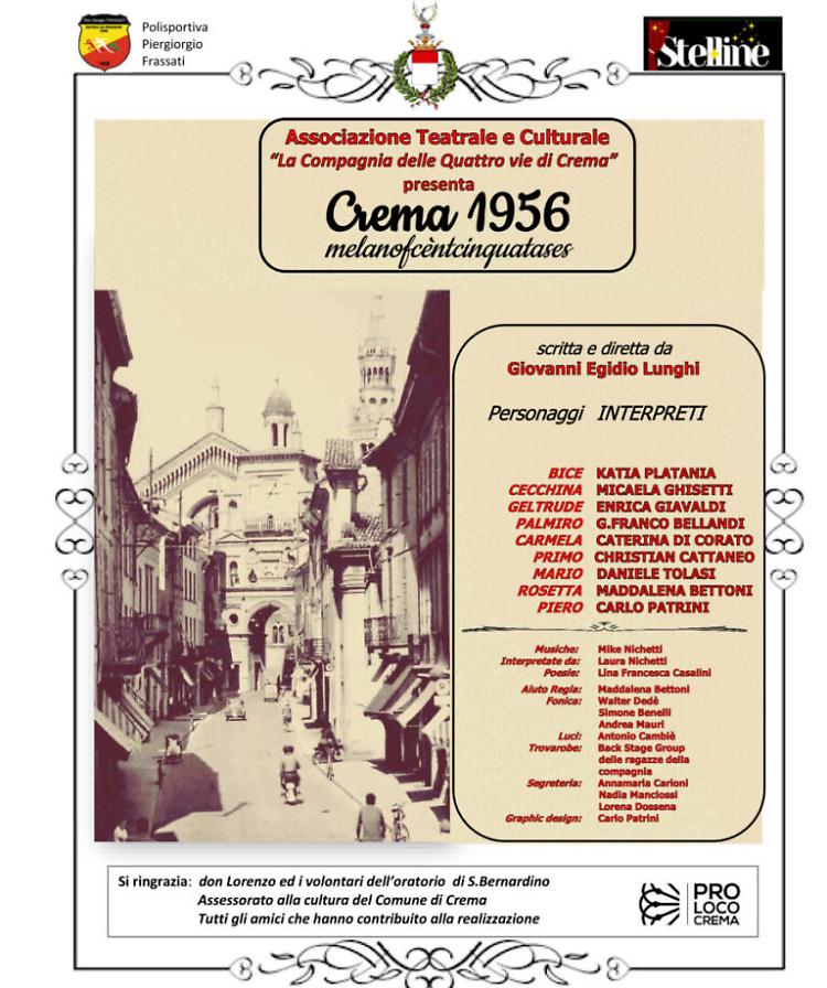 Spettacolo: Crema 1956