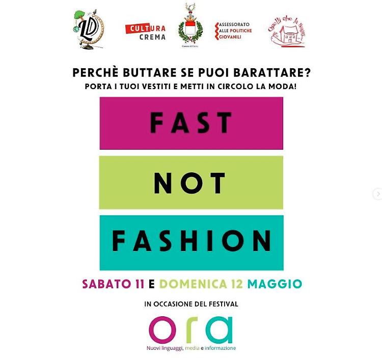 Mercatino Fast not Fashion