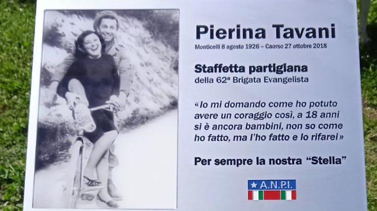 Dedicata una via a ‘Stella’, emblema caorsiano della Resistenza